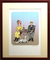  Iva Hüttnerová - Šachová partie - grafika 